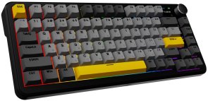 Клавіатура Ajazz AK820 Max Magnetic Switch RGB With Screen Wireless Black (AK820MAX-M-BGY)