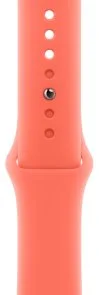 Фото: Ремінець Apple for Apple Watch 46mm - Sport Band Tangerine - S/M (MDT54) № 3 | KTC