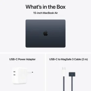 Фото: Ноутбук Apple MacBook Air 15.3 M4 10GPU Midnight (MW1L3) № 4 | KTC