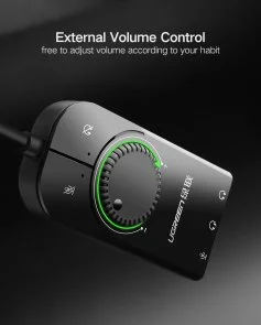 Фото: Зовнішня звукова карта UGREEN CM129 Black (40964) № 3 | KTC