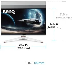 Фото: Монітор BenQ EX271U White (9H.LN2LB.TBE) - 27" IPS / 3840×2160 / 165 Гц / AMD FreeSync Premium / Pivot / HAS № 13 | KTC