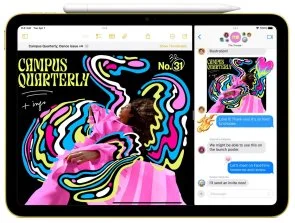 Фото: Планшет Apple iPad A3354 2025 Wi-Fi LTE 256GB Yellow (MD7M4) № 4 | KTC