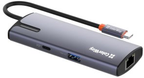 USB-хаб ColorWay USB-C 6in1 Type C PD 100W (CW-HUB03)