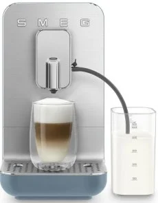 Фото: Кавомашина Smeg Coffee Machine With A Milk System Storm Blue (BCC13SBMEU) № 12 | KTC