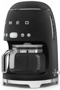 Фото: Крапельна кавоварка Smeg Retro Style Matte Black (DCF02BLMEU) № 2 | KTC