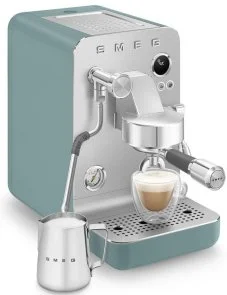 Фото: Ріжкова кавоварка Smeg Espresso coffee machine Emerald Green (EMC02EGMEU) № 10 | KTC