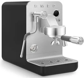 Фото: Ріжкова кавоварка Smeg Espresso coffee machine Black (EMC02BLMEU) № 6 | KTC