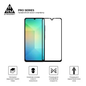 Фото: Захисне скло ArmorStandart for Samsung A26 5G - Pro Black (ARM82212) № 3 | KTC