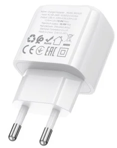 Фото: Зарядний пристрій BOROFONE BAS42A QC3.0 18W Potential White (6941991113789) № 6 | KTC