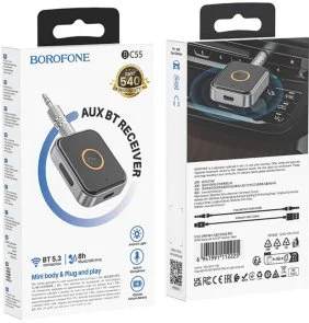 Фото: Bluetooth-ресивер BOROFONE BC55 Suave Black № 3 | KTC
