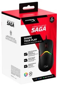 Фото: Миша HyperX Pulsefire Saga Black (A2PB3AA) № 14 | KTC