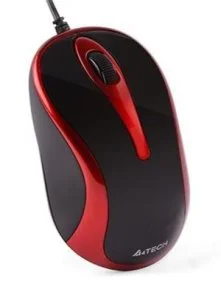 Фото: Миша A4tech N-350-2 Red/Black (N-350-2 (Red+Black)) № 2 | KTC