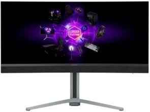Фото: Монітор Lorgar 34MP1 Black/Milky Grey (LRG-34MP1W180C-GY) - 34" VA / 3440x1440 / 180 Гц / AMD FreeSync Compatible, Nvidia G-Sync Compatible / Pivot / HAS № 2 | KTC
