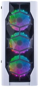 Фото: Корпус 1stPlayer D4-WH-4F1-W White with window № 2 | KTC