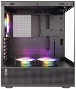 Фото: Корпус 1stPlayer Mi7-A-BK-2F7R-1F7 Black with window № 3 | KTC