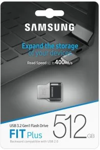 Фото: Флешка USB Samsung Fit Plus 512GB Black (MUF-512AB/APC) № 3 | KTC