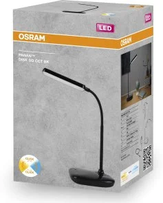 Лампа Ledvance Panan Disk SQ Black (4099854363665)