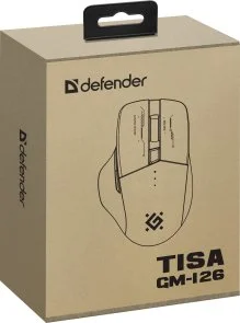 Фото: Миша Defender Tisa GM-126 Wireless White/Blue (52126) № 6 | KTC