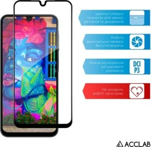 Фото: Захисне скло ACCLAB for Samsung A26 2025 - Full Glue Black (1283126608032) № 6 | KTC