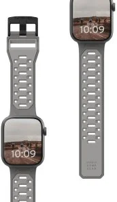 Фото: Ремінець UAG for Apple Watch Ultra 2/Ultra 49/45/44/42mm - Civilian Silicone Titanium (194002113636) № 5 | KTC