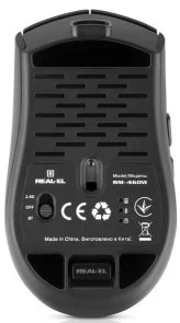 Фото: Миша Real-EL RM-460W Wireless Black (EL123200048) № 5 | KTC