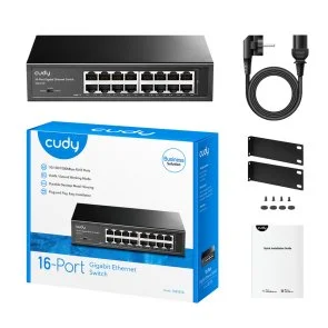 Фото: Комутатор Cudy GS1016 (GS1016_EU_V3.0) № 3 | KTC