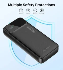 Фото: Батарея універсальна Choetech B729 20000mAh 22.5W Black № 5 | KTC