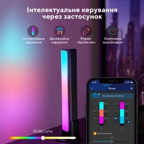 Фото: Набір адаптивного підсвічування Govee H6056 Flow Plus Light Bars RGBICWW Wi-Fi/BT (H60563D1) № 15 | KTC