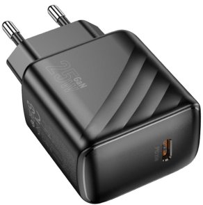 Зарядний пристрій Hoco CS24A Puerto PD 25W Black (6942007639750)