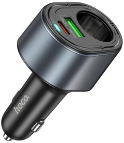 Автомобільний зарядний пристрій Hoco Z56 Friend 35W Black (6942007633031)