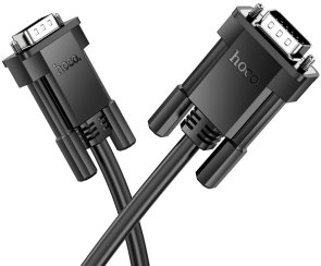 Кабель Hoco US11 VGA / VGA 1m Black (6942007628204)
