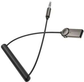 Фото: Bluetooth-ресивер BOROFONE BC56 Peaceful Metal Grey (6941991113031) № 2 | KTC