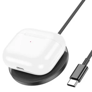 Фото: Бездротовий зарядний пристрій Hoco CW52 Enjoy Magnetic Wireless Fast Charging Black (6942007611367) № 4 | KTC