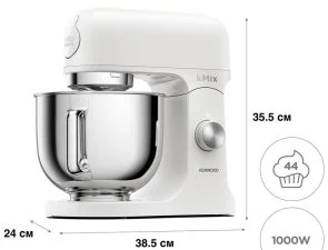 Фото: Планетарний міксер Kenwood KMX 751 ABK kMix (KMX 751 AWH) № 3 | KTC