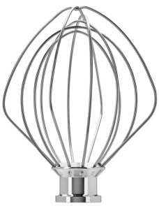 Набір насадок для планетарного міксера KitchenAid 5KSM5TH3PSS (лопатка для важких інгредієнтів, віничик та гак для тіста)