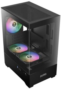 Корпус Gamdias Aura GC9M ARGB Black with window (4711514502527)