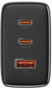 Зарядний пристрій Baseus Cube Pro 65W Black (P10152301113-00)
