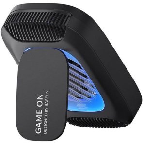Baseus MagPro II Series Ultra-Thin Magnetic Phone Cooler (with Wireless Charger), Cosmic Black