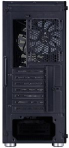 Корпус 1stPlayer X6-BK-4F1 Black with window