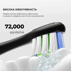 Фото: Електрична зубна щітка Oclean X Lite Grey (6970810555981) № 4 | KTC
