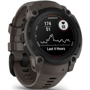 Смарт годинник Garmin Instinct E - 40 mm Black with Charcoal Band (010-02932-00)