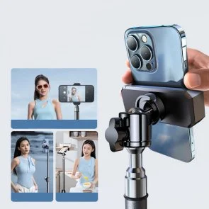 Фото: Штатив RTAKO RLD-001 1.7M Matte Carbon Steel Tripod Black (6975068278620) № 2 | KTC