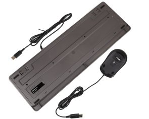 Комплект клавіатура+миша A4tech F1010 Grey