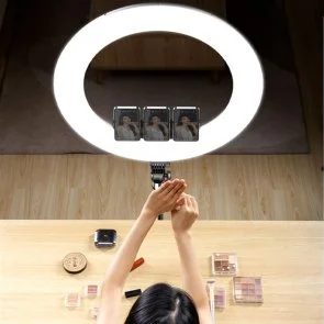 Фото: Світлодіодне селфі-кільце RTAKO AR-GTB01-22S 22 digital display Right Light 6942063218616 № 9 | KTC