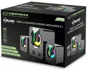 Колонки Esperanza EGS107 Rainbow Soprano Black