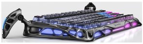 Клавіатура Gravastar Mercury K1 Pro 80key GravaStar x Kailh Speedy Mint Linear Switch WL/BT/USB Cyberpunk (GSK1PRO_CBLK)