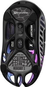 Миша Gravastar Mercury X BT/WL/USB Interstellar Silver (GSX_GRY)