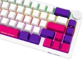 Фото: Клавіатура Lorgar KBP70MW Toxic Purple ENG WL/RT/USB White (LRG-KBP70MW-WH-US) № 8 | KTC