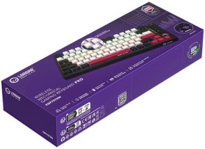 Клавіатура Lorgar KBP7075W Toxic Purple ENG WL/RT/USB Black (LRG-KBP7075W-BK-US)