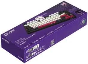 Фото: Клавіатура Lorgar KBP7075W Toxic Purple ENG WL/RT/USB Black (LRG-KBP7075W-BK-US) № 9 | KTC